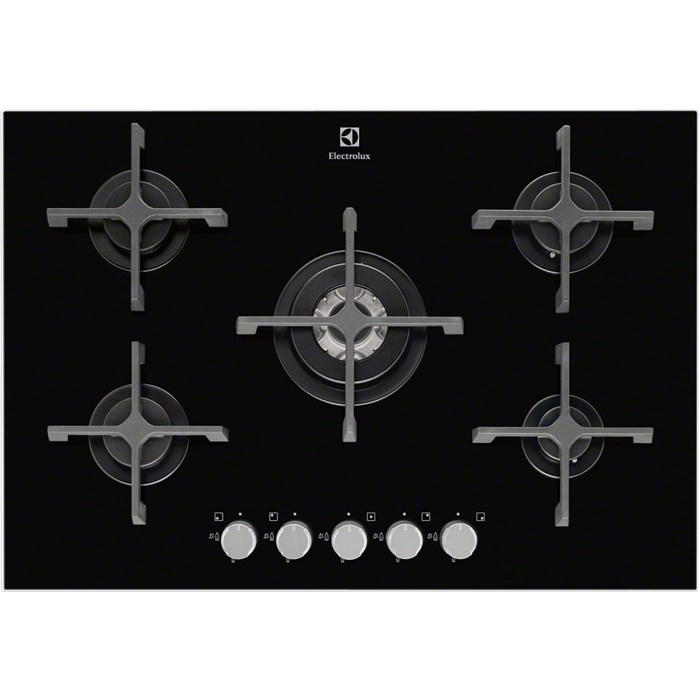 Electrolux EGT7353NOK hob Black Built-in Gas 5 zone(s)