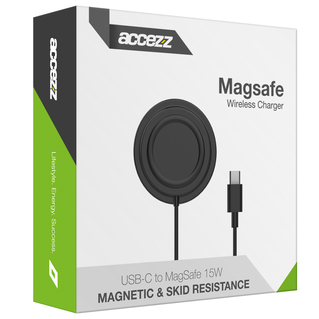 Accezz WIRELESSCHARGER50248001 mobile device charger Smartphone Black USB Wireless charging Indoor – image 9