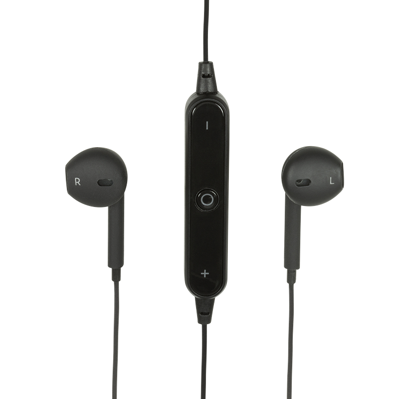LogiLink BT0043 headphones/headset Wireless In-ear Calls/Music Bluetooth Black