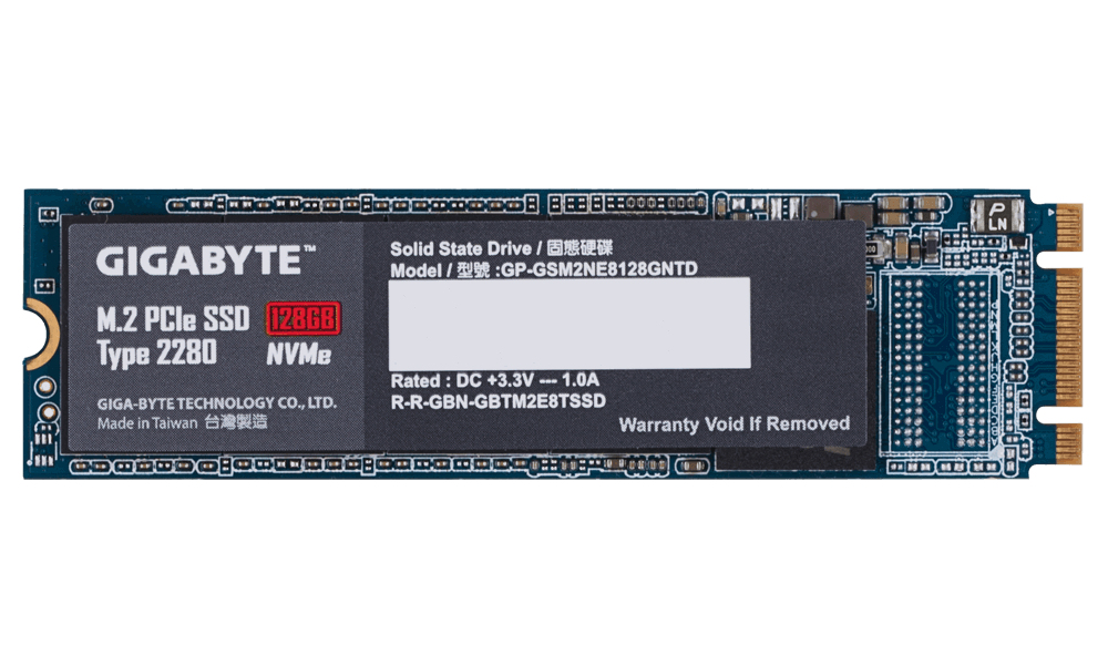 GIGABYTE M.2 PCIe SSD 128GB – image 1