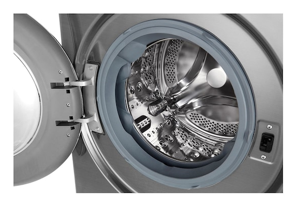 LG WSV1107XMT washer dryer Freestanding Front-load Stainless steel – image 3