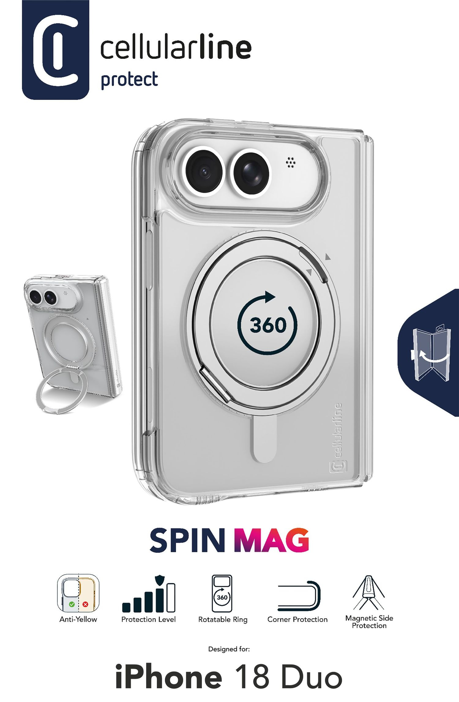 Cellularline SPIN MAG - IPHONE 18 DUO – image 7