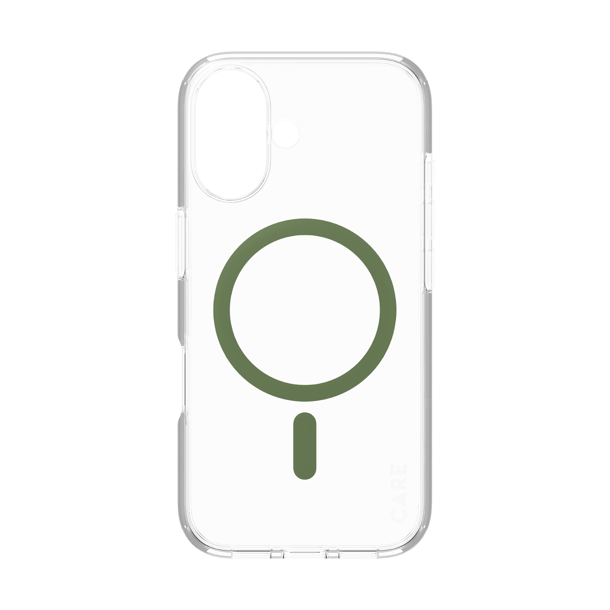 PanzerGlass CARE™ by PanzerGlass® Urban Combat Case Transparent w. Green MagSafe iPhone 16 – image 4
