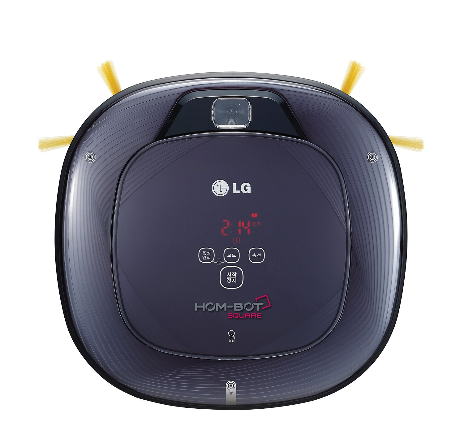 LG VR64703LVM robot vacuum Black, Mirror – image 3