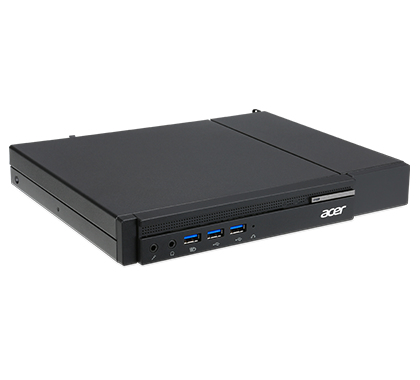 Acer Veriton N 4640G Intel® Core™ i5 i5-6400T 4 GB DDR4-SDRAM 128 GB SSD Windows 7 Professional Mini PC Black – image 2