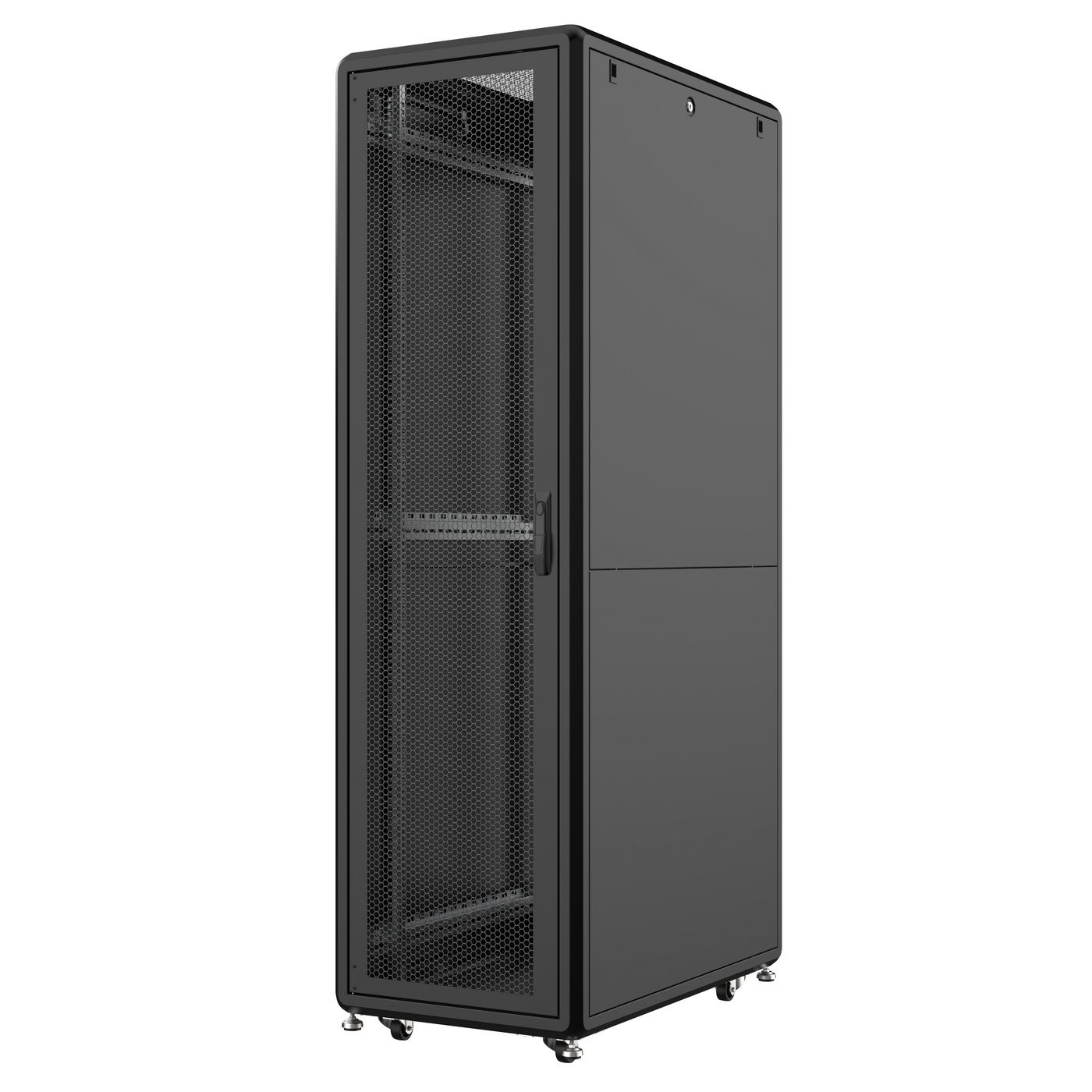 19 42U Rack Cabinet 600 x 1200 x 2053mm Server Line - Black