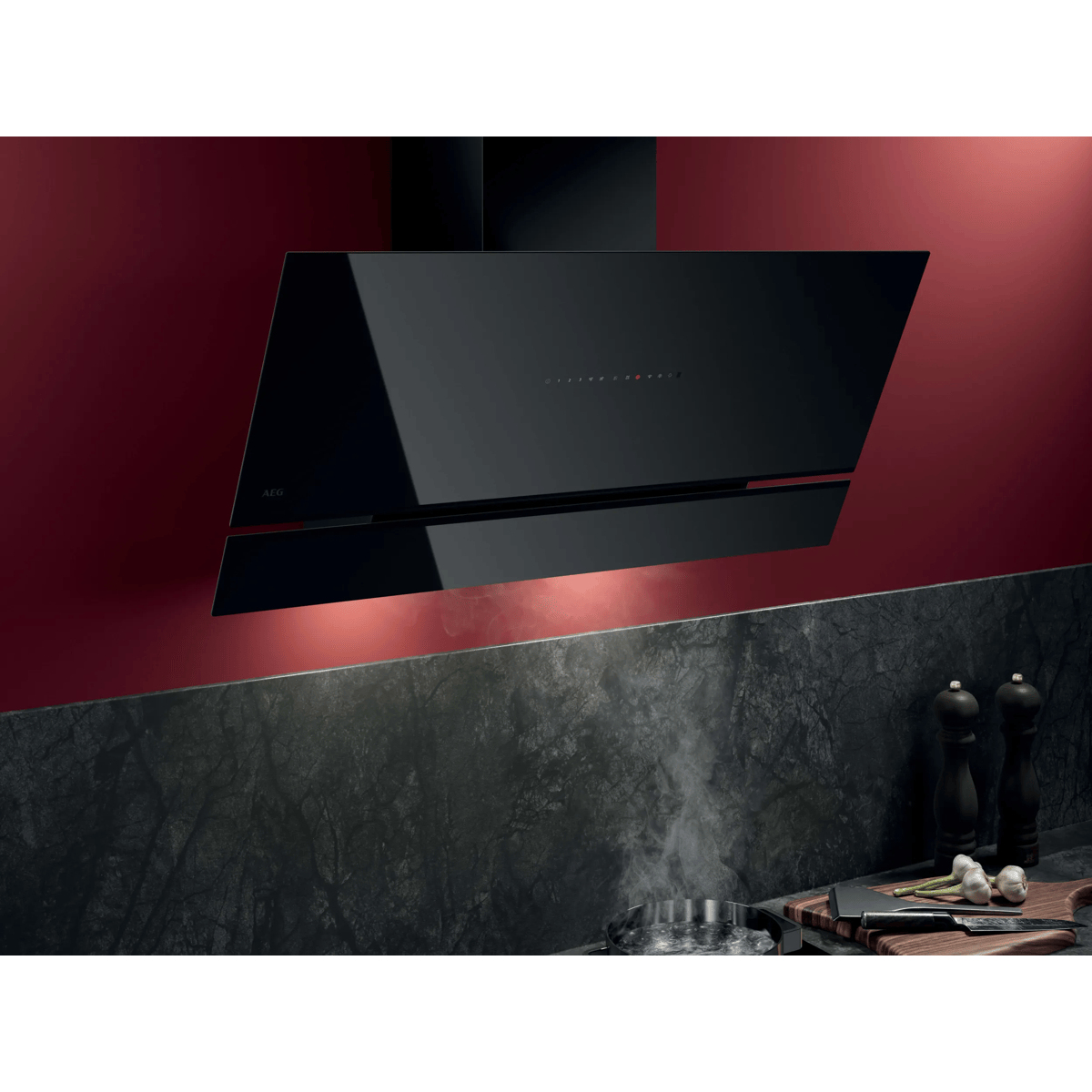 AEG NDV9791AB Wall-mounted Black 445 m³/h – image 5