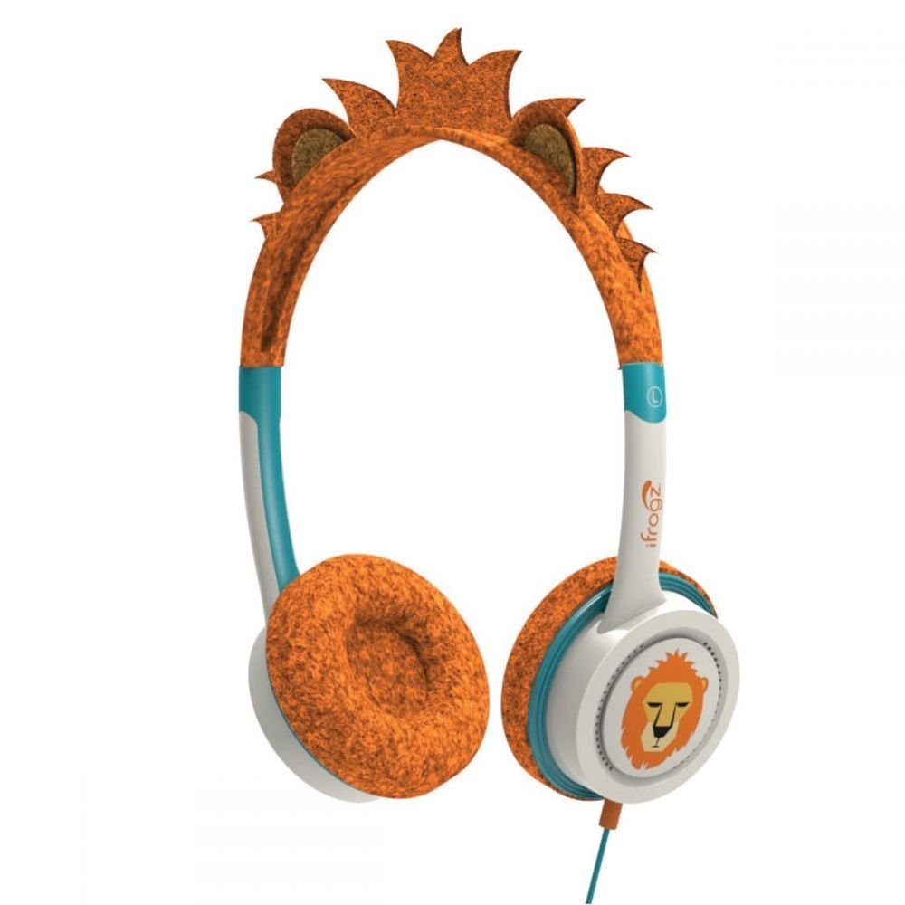 IFROGZ IFLRCH-OLI headphones/headset Wired Head-band Music Blue, Orange, White