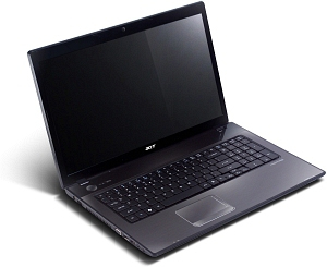 Acer Aspire 7741G-484G50Mnkk Intel® Core™ i5 i5-480M Laptop 43.9 cm (17.3") HD+ 4 GB DDR3-SDRAM 500 GB HDD AMD Mobility Radeon HD 5650 Windows 7 Home Basic Blac