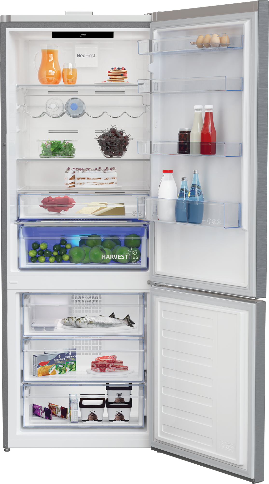 Beko RCNE560E60ZHXBN fridge-freezer Freestanding – image 5