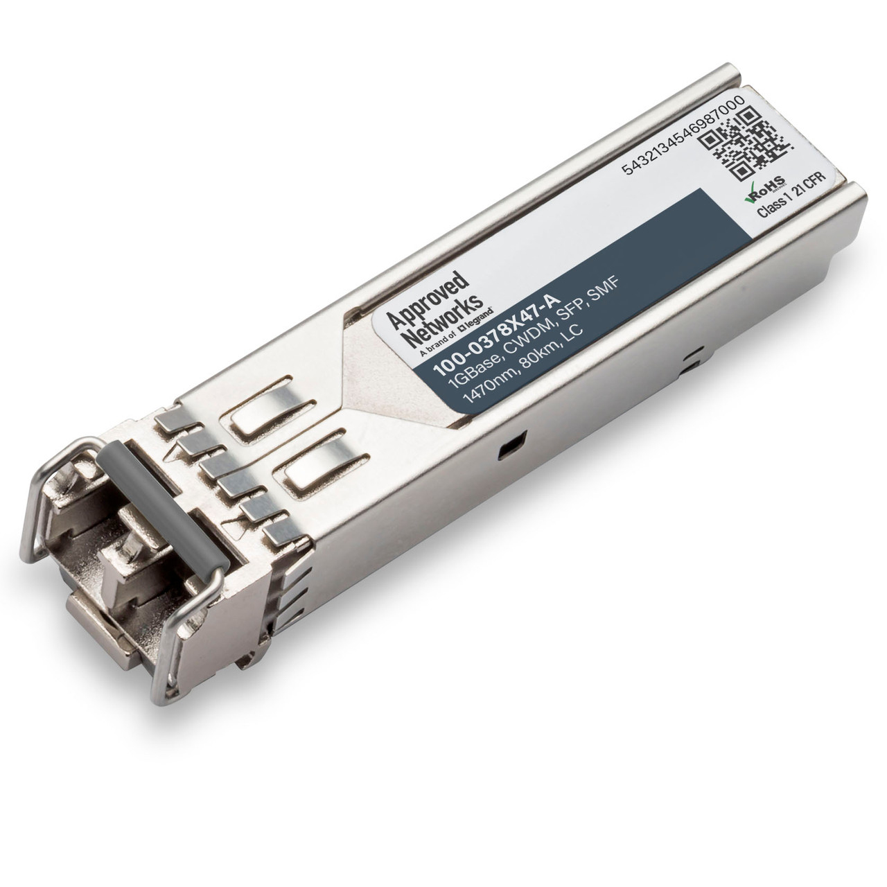 Legrand 100-0378X47-A network transceiver module Fiber optic 1250 Mbit/s SFP 1470 nm