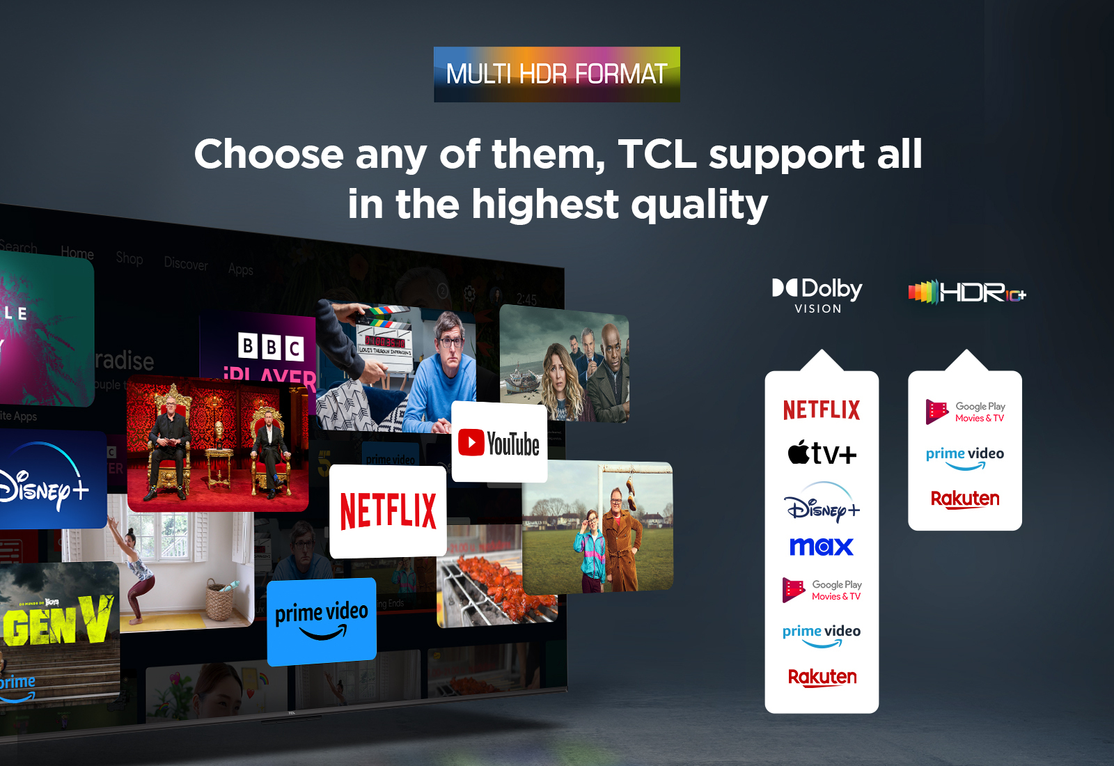 TCL QLED 43 43P7K UltraHD 4K Dolby Atmos Google TV — photo 7