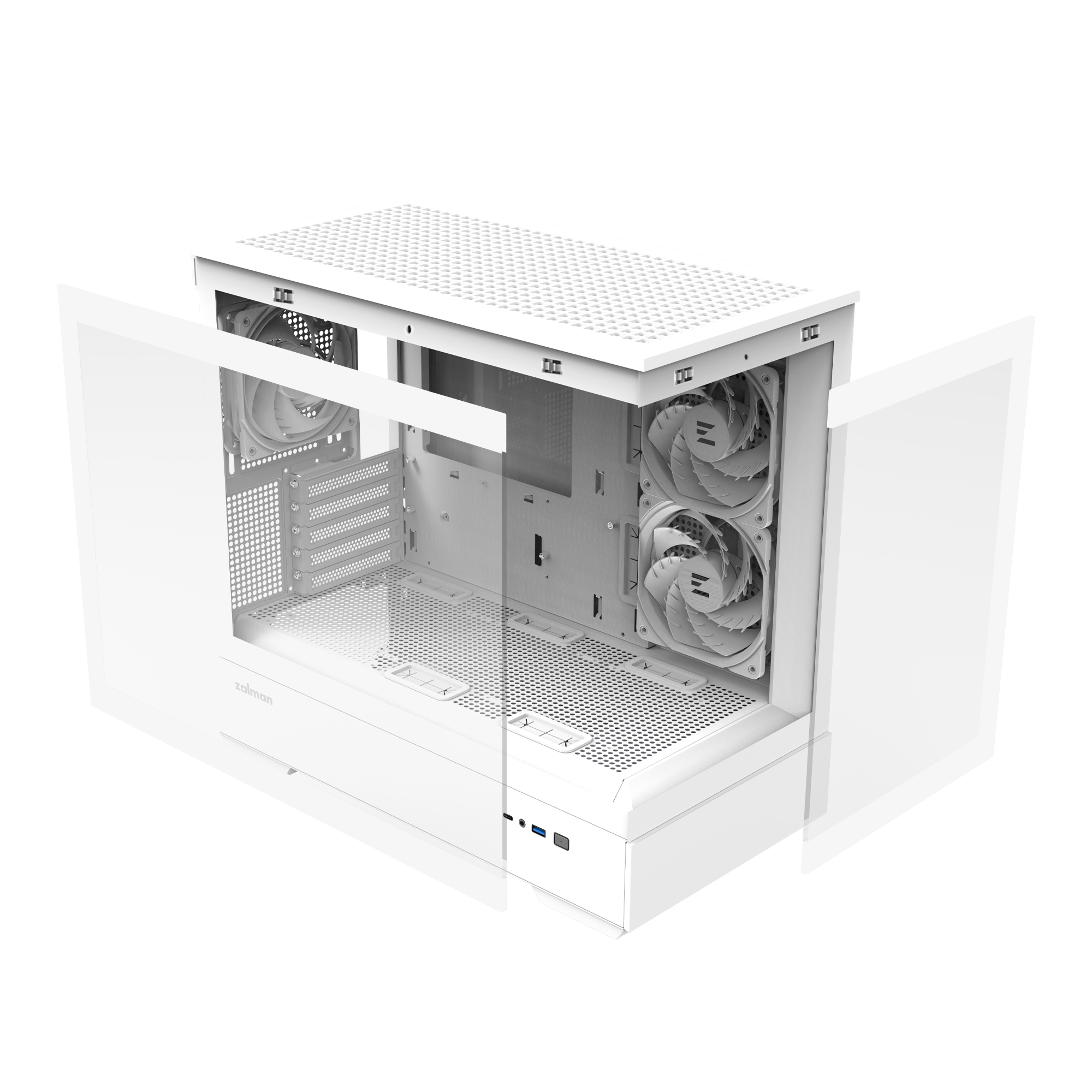 Zalman P30 White V2 Mini Tower image 11