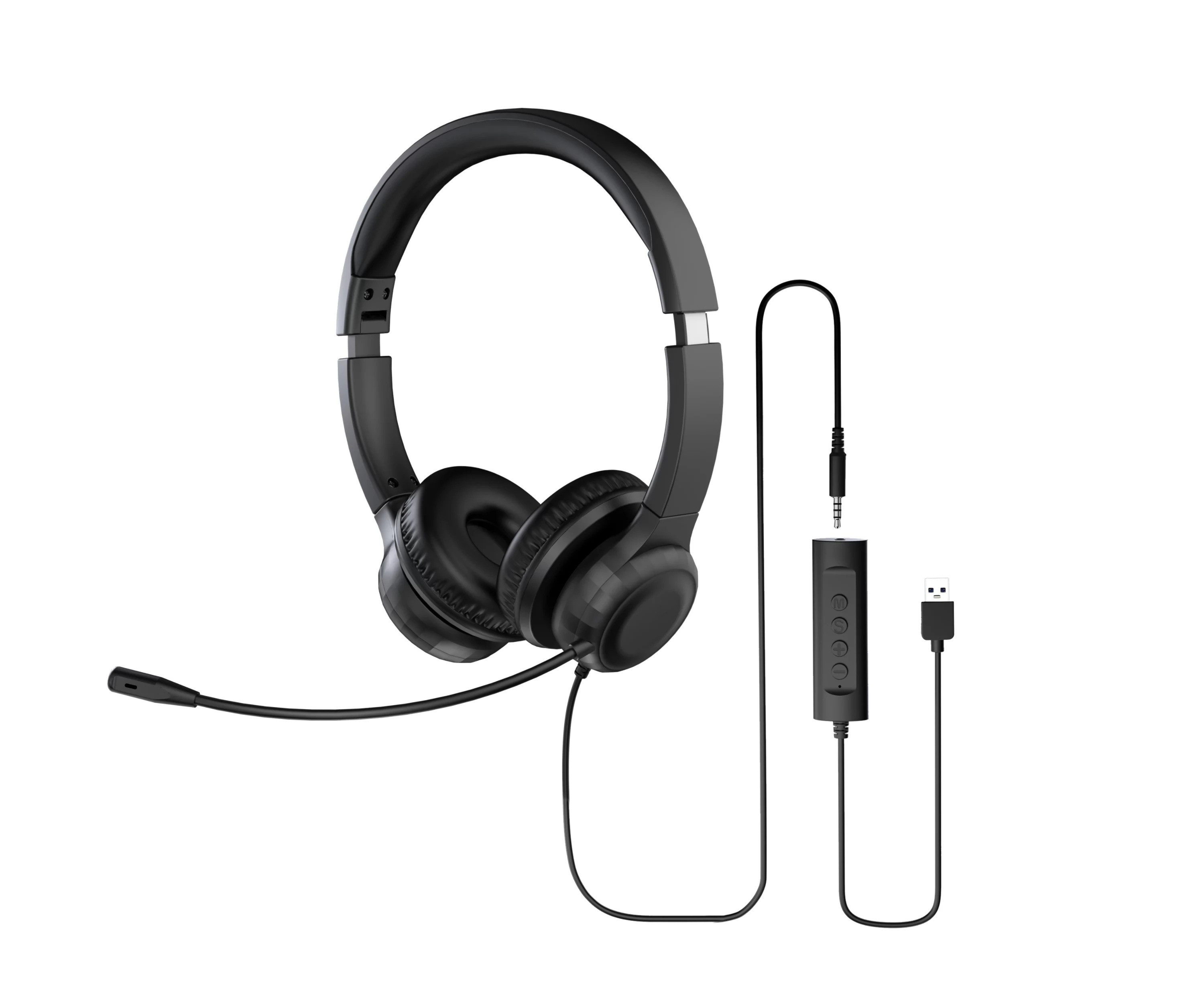 Acer AHW154 - Micro-casque - circum-aural - filaire - noir