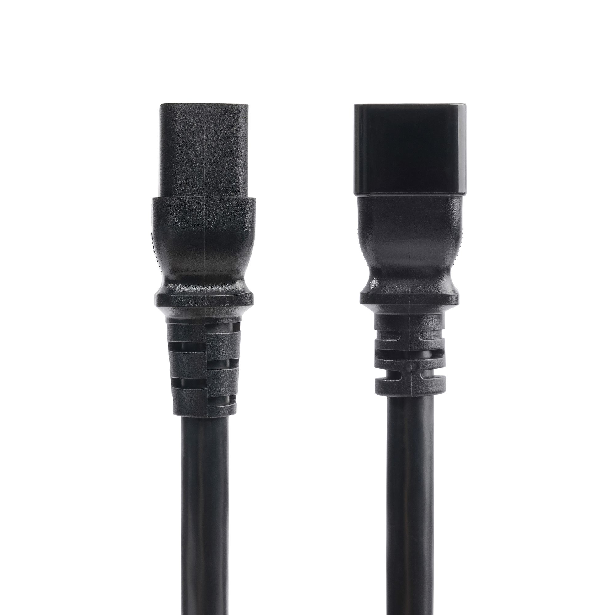 Resim StarTech.com BA16-2200-POWER-CORD 0.6m C19 - C20 SJT Ağır Hizmet Tipi Güç Uzatma Kablosu Siyah