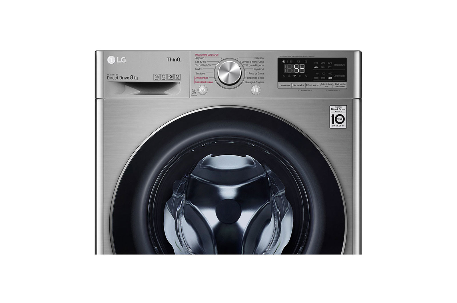 LG Series 500 F4WV5008S2S washing machine Front-load – image 5