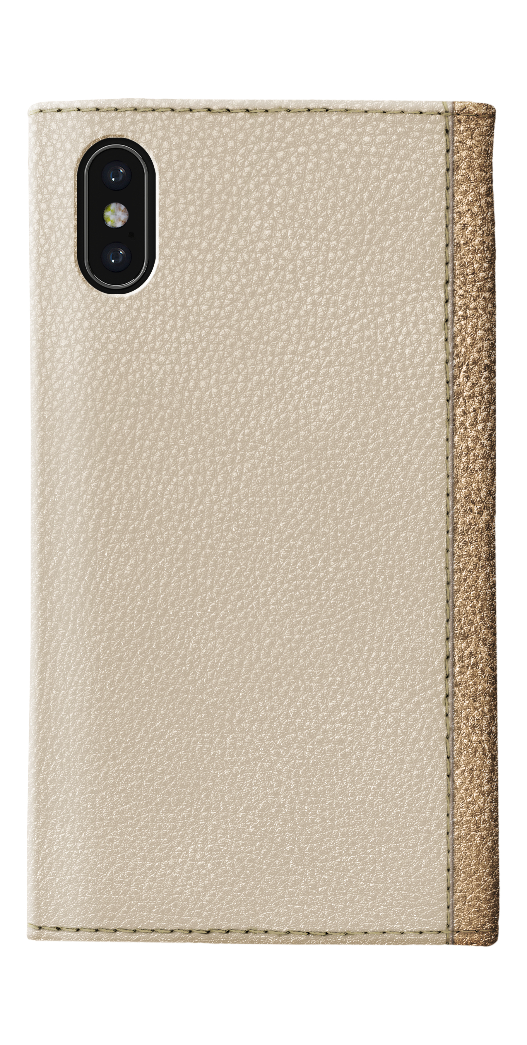 iDeal of Sweden Mayfair Clutch LH iPhone X/XS Golden Pebbled – image 2