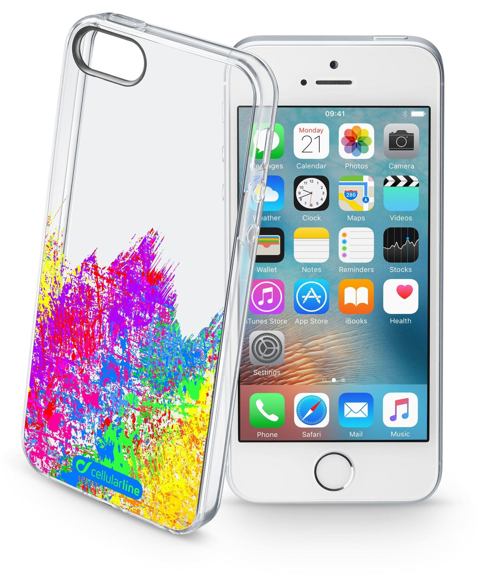 Cellularline Style Case Art - iPhone SE/5S/5