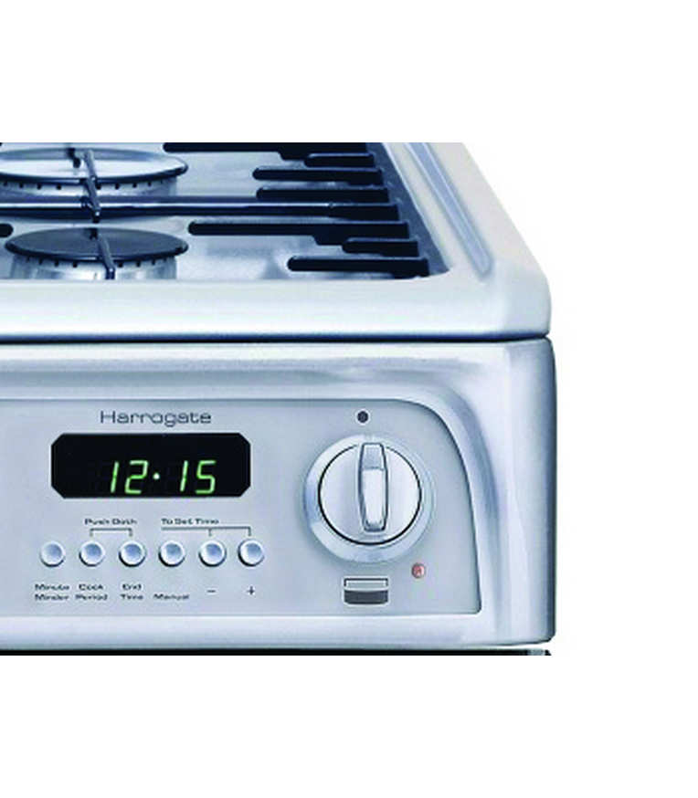Hotpoint CH60DHSFS cooker Freestanding cooker Electric Gas Silver – image 2