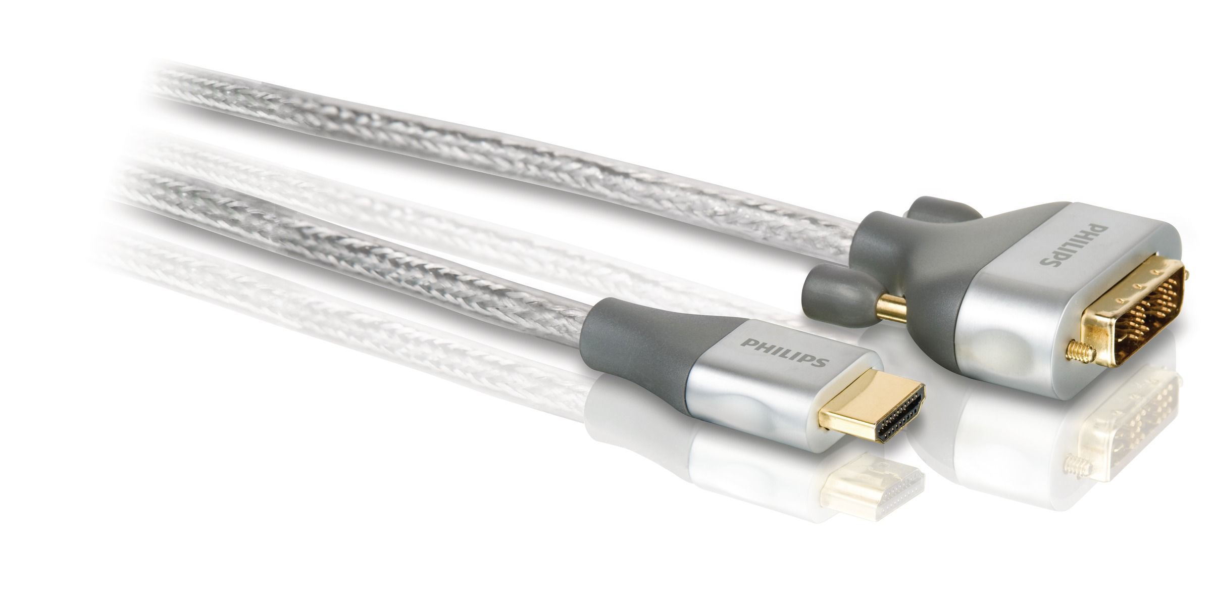Philips SWV3442H/17 video cable adapter 1.8 m HDMI Grey