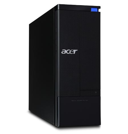Acer Aspire X1430 AMD Dual-Core E-300 3 GB DDR3-SDRAM 500 GB Windows 7 Home Premium SFF PC Black image 3