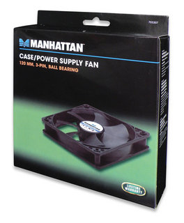 Manhattan Case/Power Supply Fan Computer case Black image 5