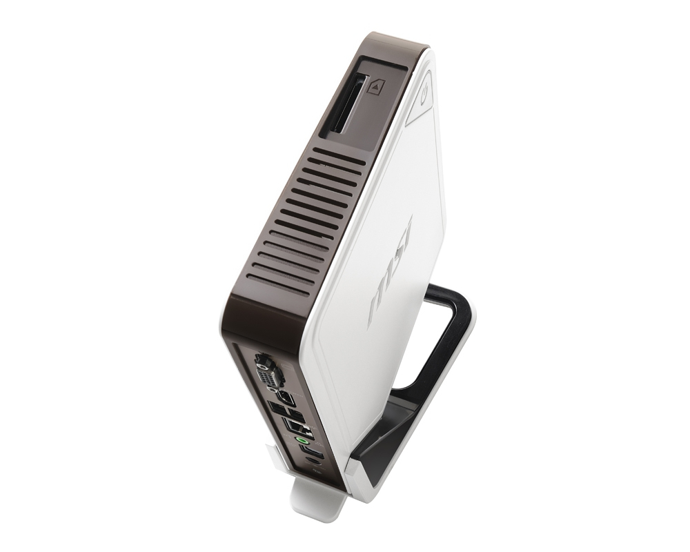 MSI Wind Box DC100 AMD E E-450 2 GB DDR3-SDRAM 320 GB Windows 7 Home Premium Mini PC White image 5