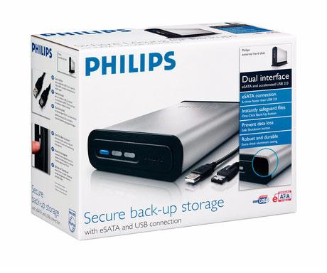 Philips External Hard Disk 750 GB external hard drive 7200 RPM 3.5″ image 2