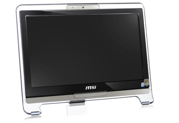 MSI Wind Top AE1920 Intel Atom® D525 47 cm (18.5″) 1366 x 768 pixels Touchscreen 2 GB DDR3-SDRAM 320 GB HDD Windows 7 Professional Wi-Fi 4 (802.11n) Black image 3