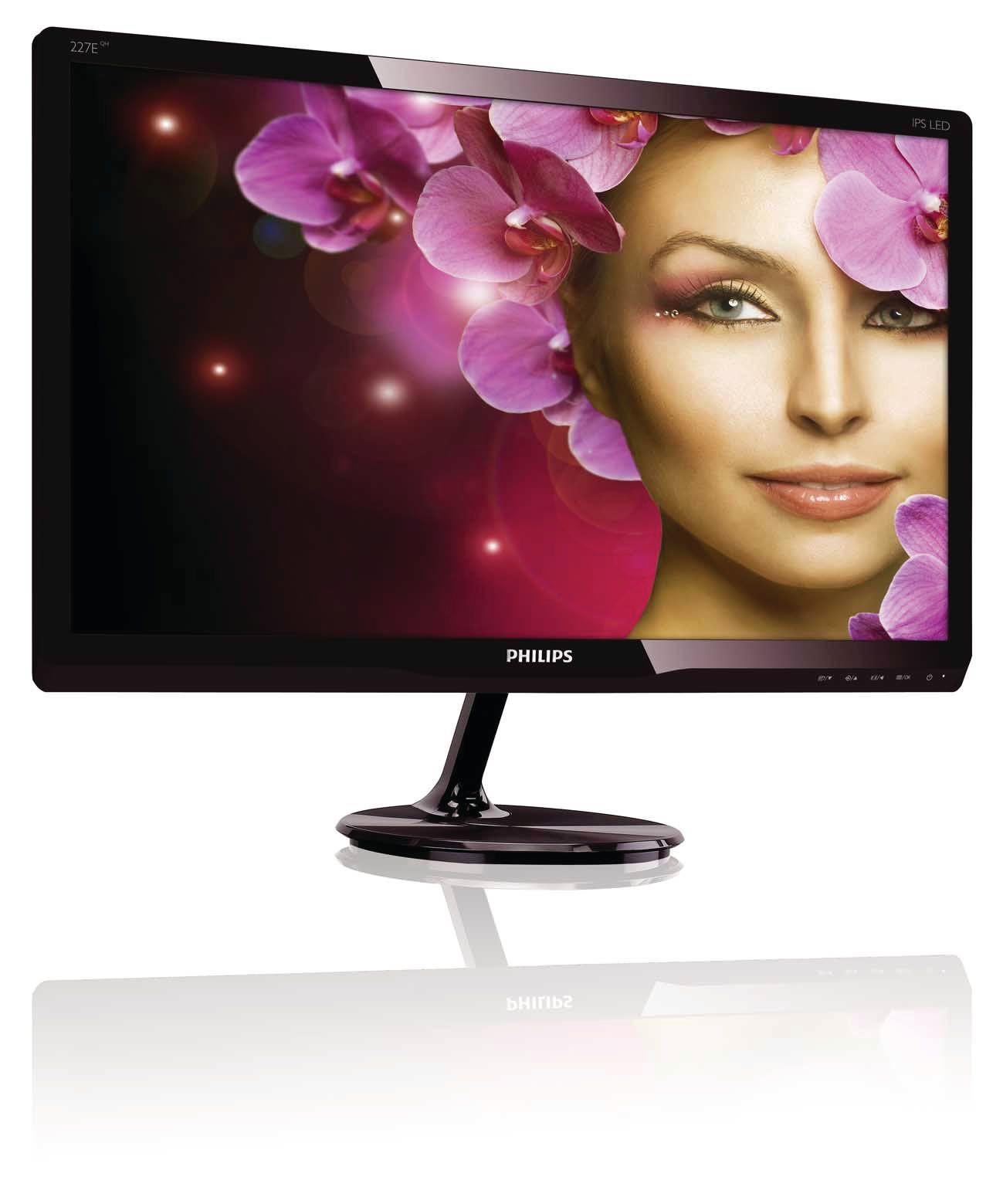 Philips IPS LCD monitor, LED backlight 227E4QHSD/01 