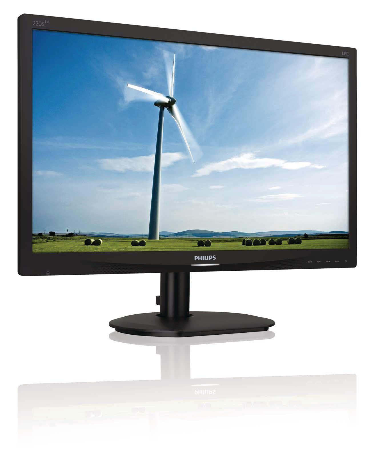 Philips LCD monitor, LED backlight 220S4LAB/00 