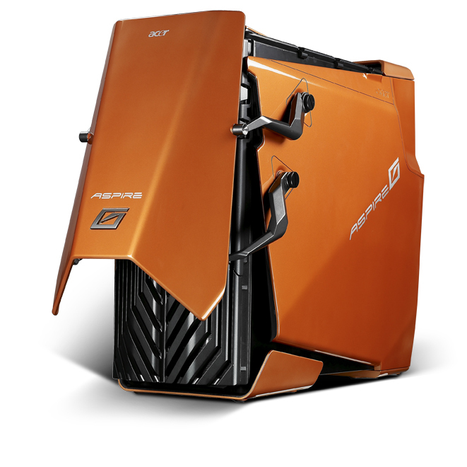 Acer Aspire G7700 Rookie III Intel® Core™2 Quad Q8200 2 GB DDR2-SDRAM 640 GB NVIDIA GeForce 9800 GTX Windows Vista Home Premium Tower PC image 3