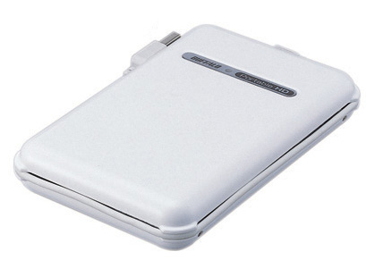 Buffalo MiniStation 160GB TurboUSB, White external hard drive USB 2.0 image 2