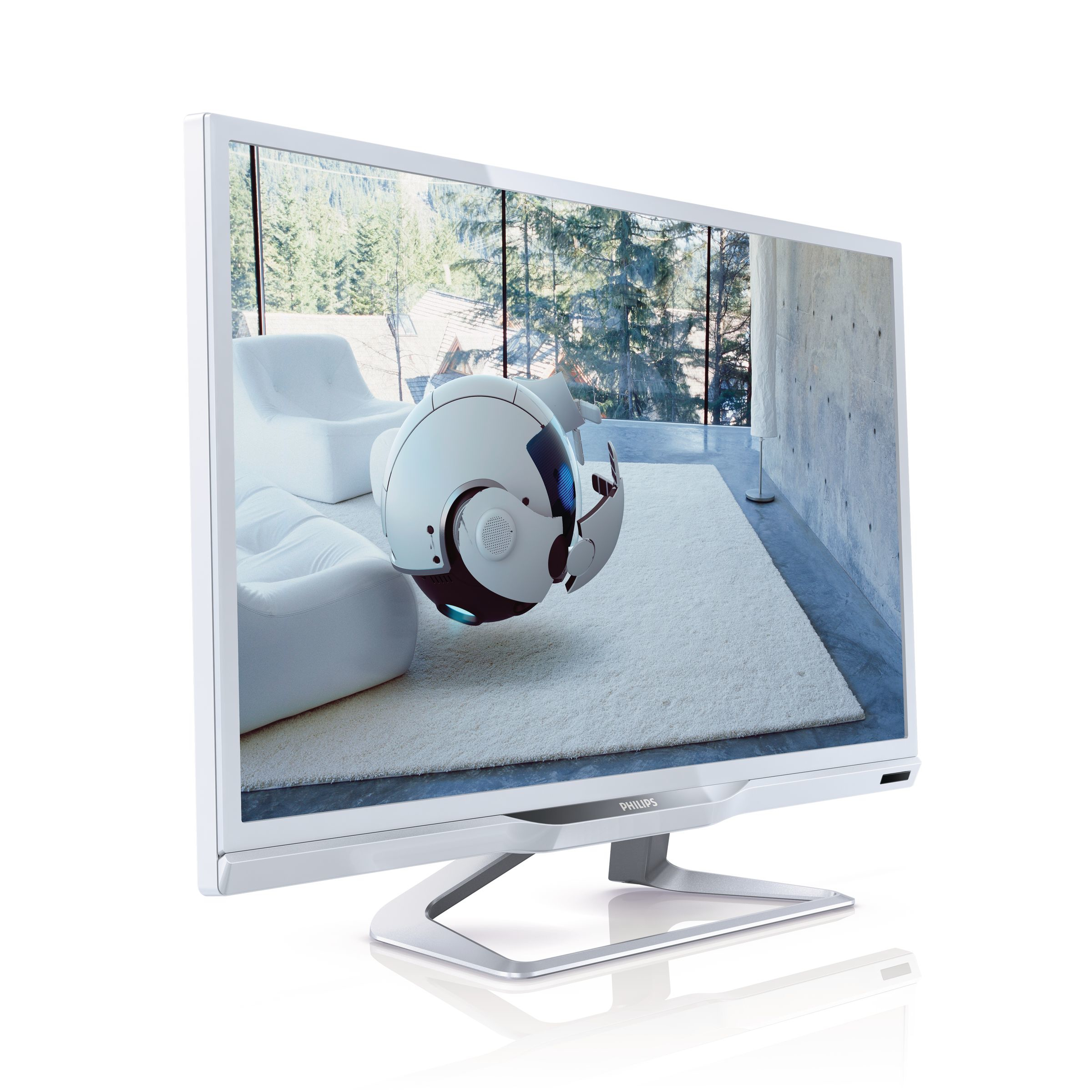 Philips 4000 series 24PFL4228K Ultraflacher Smart LED TV 