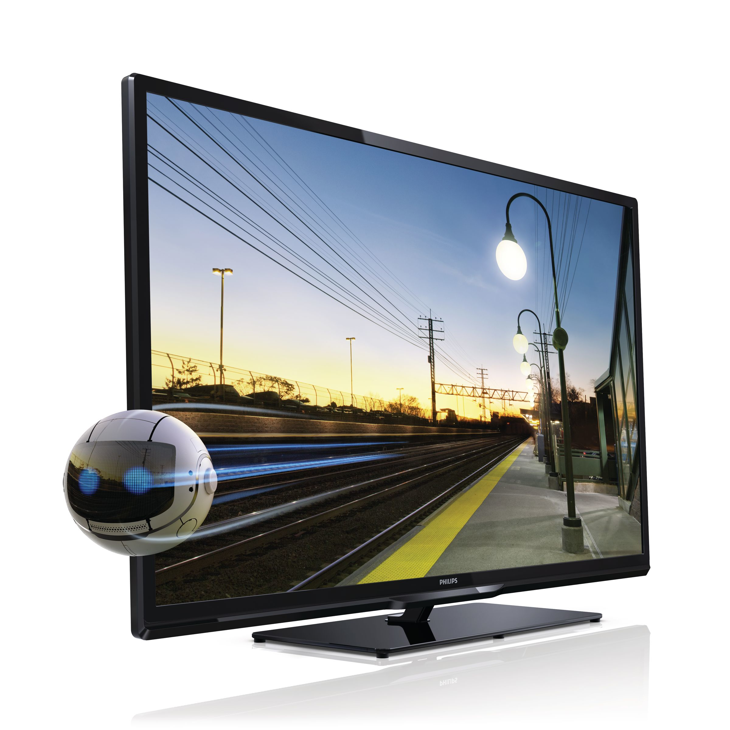Philips 4000 series 46PFL4308H Ultraflacher 3D LED TV 