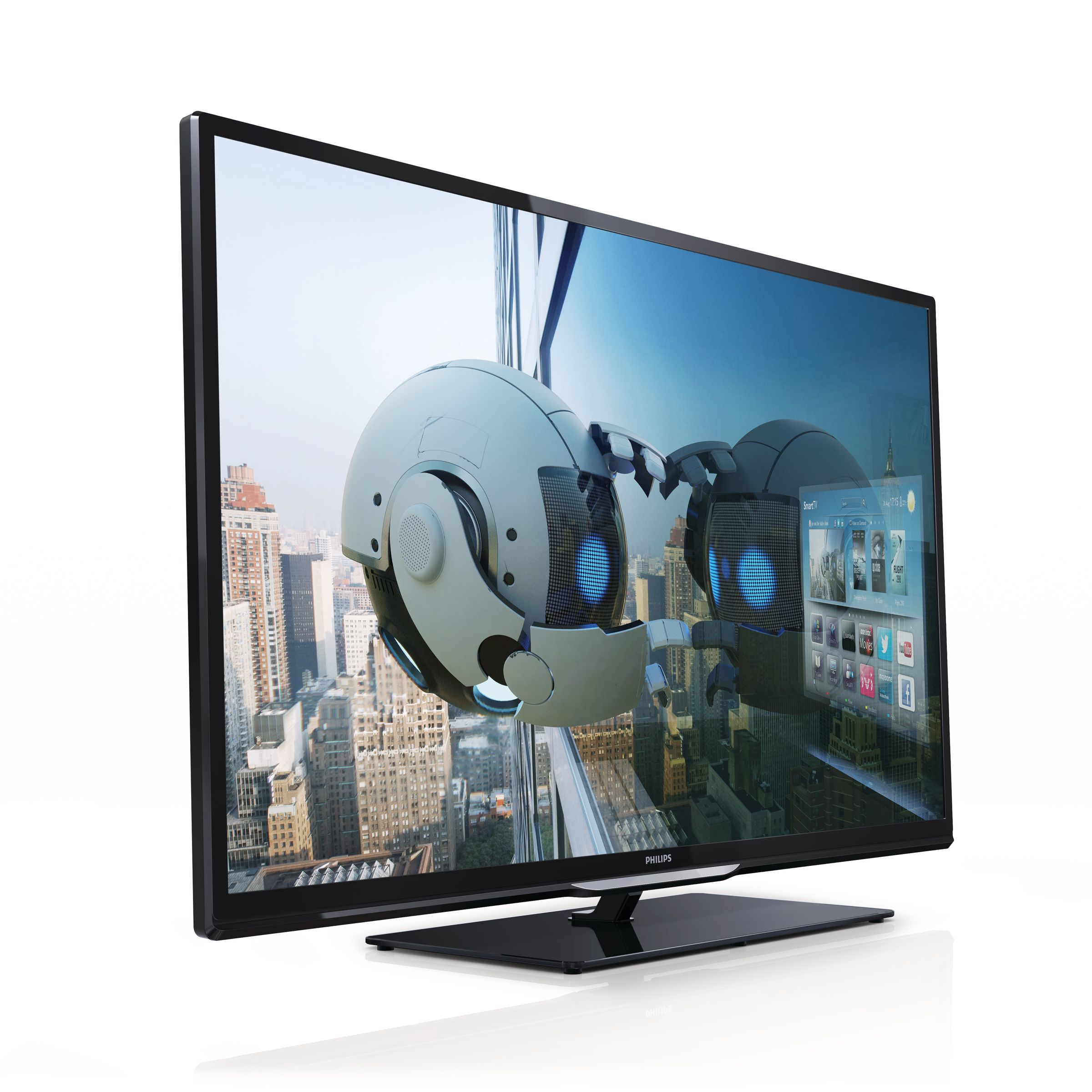 Philips 4000 series 32PFL4268K Ultraflacher Smart LED TV 