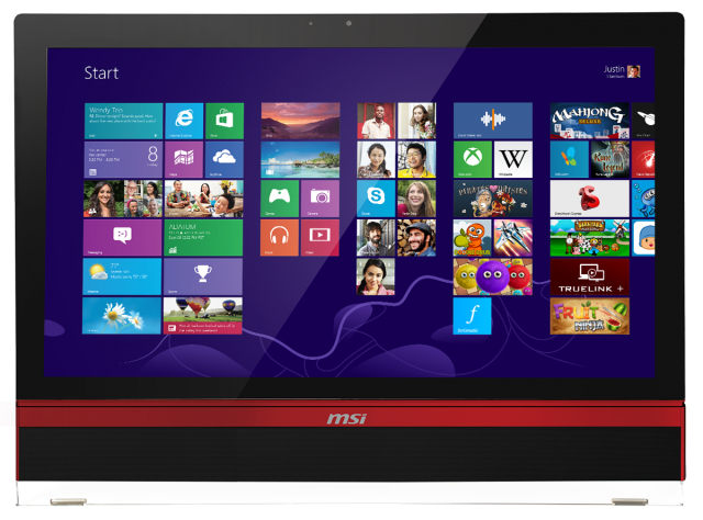 MSI Wind Top AG2712A-035XEU All-in-One PC/workstation Intel® Core™ i7 i7-3630QM 68.6 cm (27″) 1920 x 1080 pixels 8 GB DDR3-SDRAM 1 TB HDD AMD Radeon HD 8970M FreeDOS Wi-Fi 4 (802.11n) Black, Red image 7