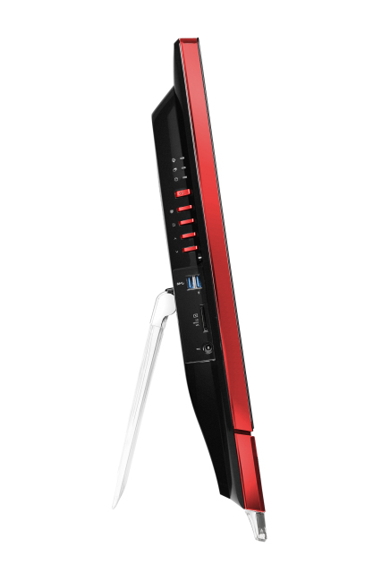 MSI Wind Top AG2712A-035XEU All-in-One PC/workstation Intel® Core™ i7 i7-3630QM 68.6 cm (27″) 1920 x 1080 pixels 8 GB DDR3-SDRAM 1 TB HDD AMD Radeon HD 8970M FreeDOS Wi-Fi 4 (802.11n) Black, Red image 16