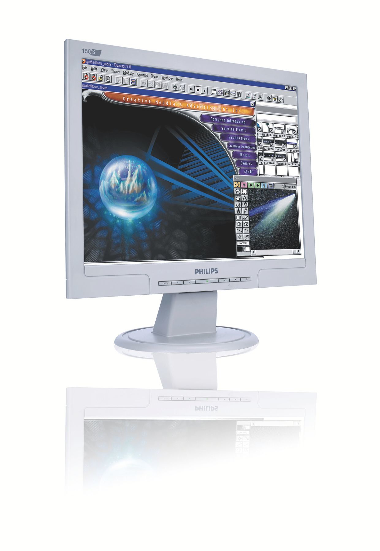 Philips LCD monitor 150S7FG/05 