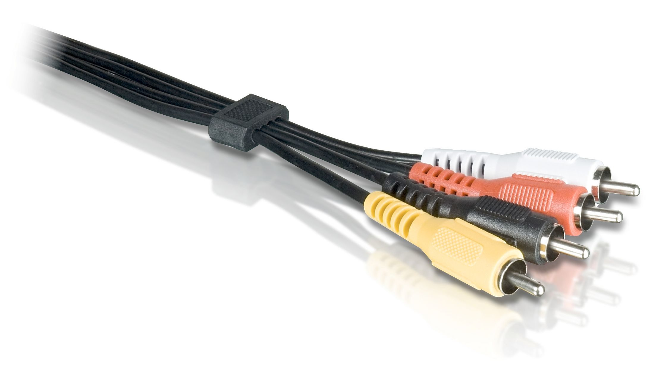 Philips SWA2542W/10 Ses Kablosu 5m 2x RCA Siyah
