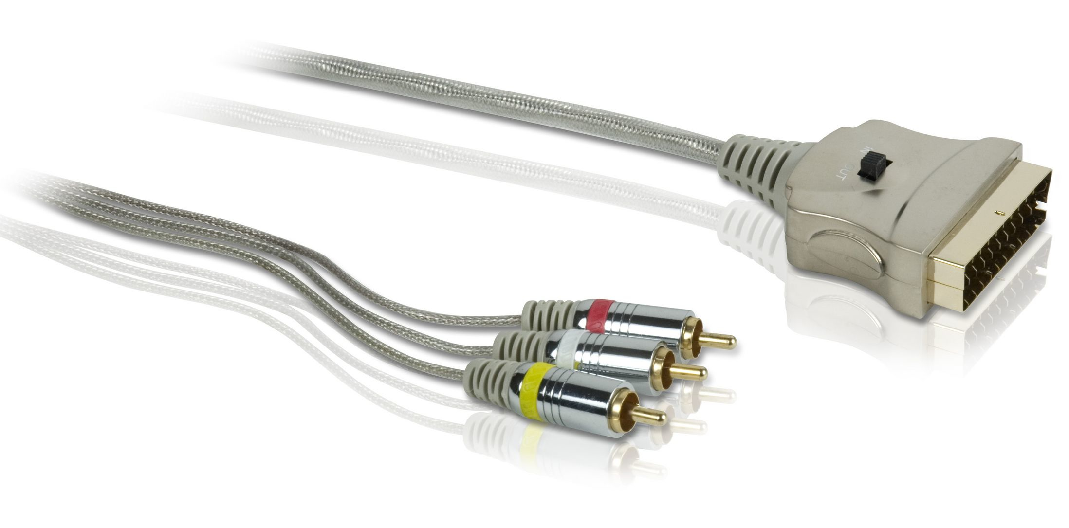 Philips Composite A/V to scart cable SWV3633W/10