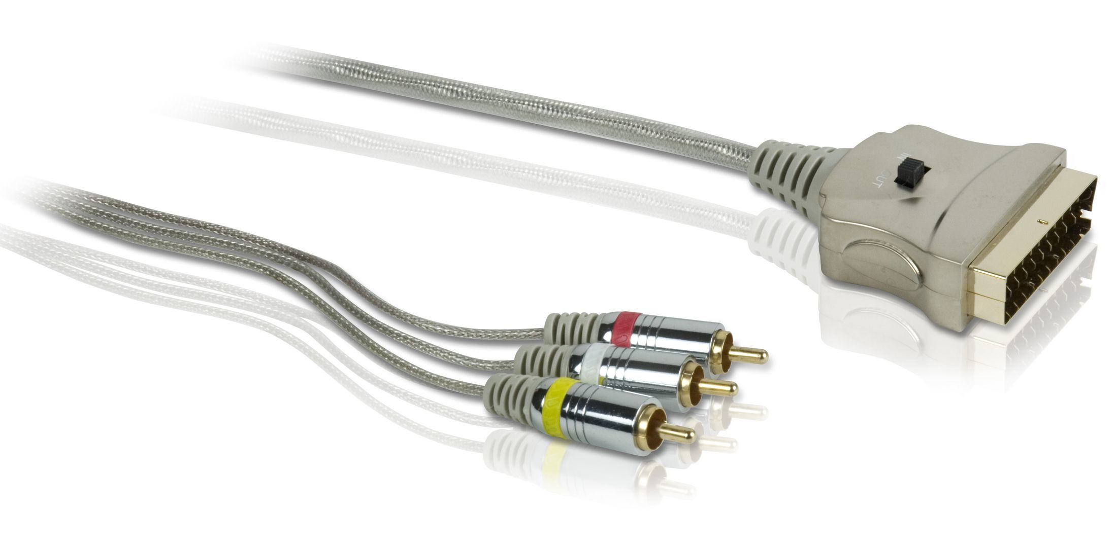 Philips Composite A/V to scart cable SWV3632W/10