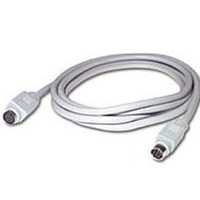10FT 8-PIN MINI DIN M/M SERIAL CABLE