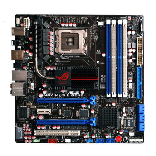 ASUS Maximus II GENE LGA 775 (Socket T) micro ATX image 3