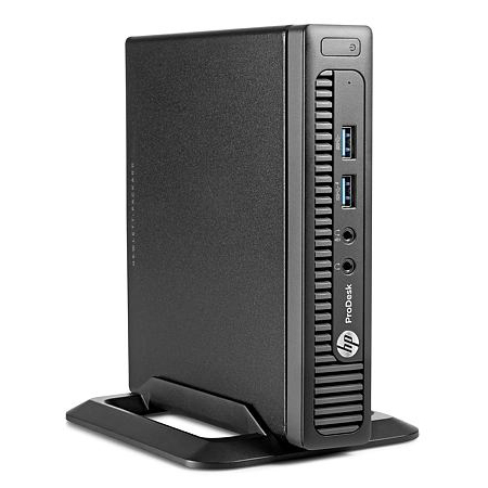 HP ProDesk 600 G1 Mini Intel® Core™ i5 i5-4590T 8 GB DDR3-SDRAM 256 GB SSD Windows 7 Professional Mini PC Black image 2