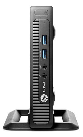 HP ProDesk 600 G1 Mini Intel® Core™ i5 i5-4590T 8 GB DDR3-SDRAM 256 GB SSD Windows 7 Professional Mini PC Black image 4