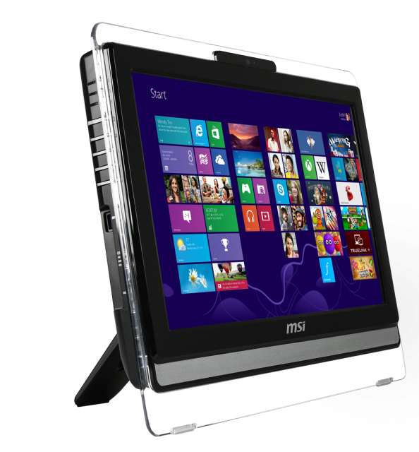 MSI Wind Top AE200-BE2384G50S81MBANX AMD E E2-3200 49.5 cm (19.5″) 1600 x 900 pixels All-in-One PC 4 GB DDR3-SDRAM 500 GB HDD Windows 8.1 Black image 7