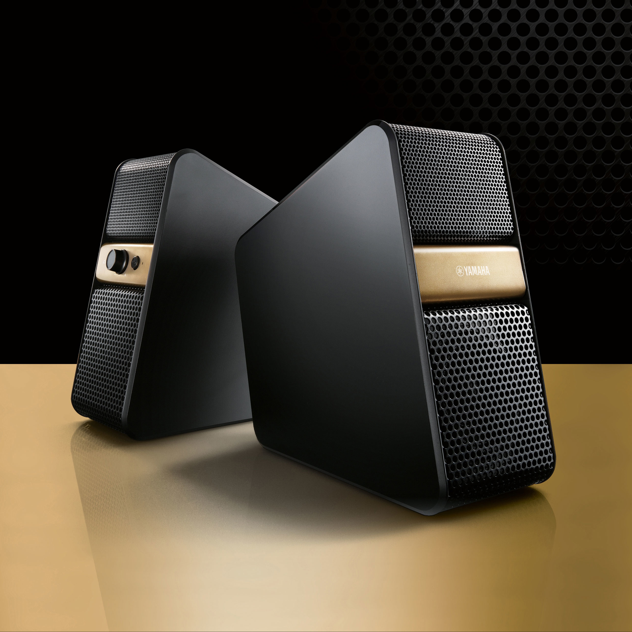 Yamaha NX-B55 1-way Black, Gold Wired & Wireless image 2