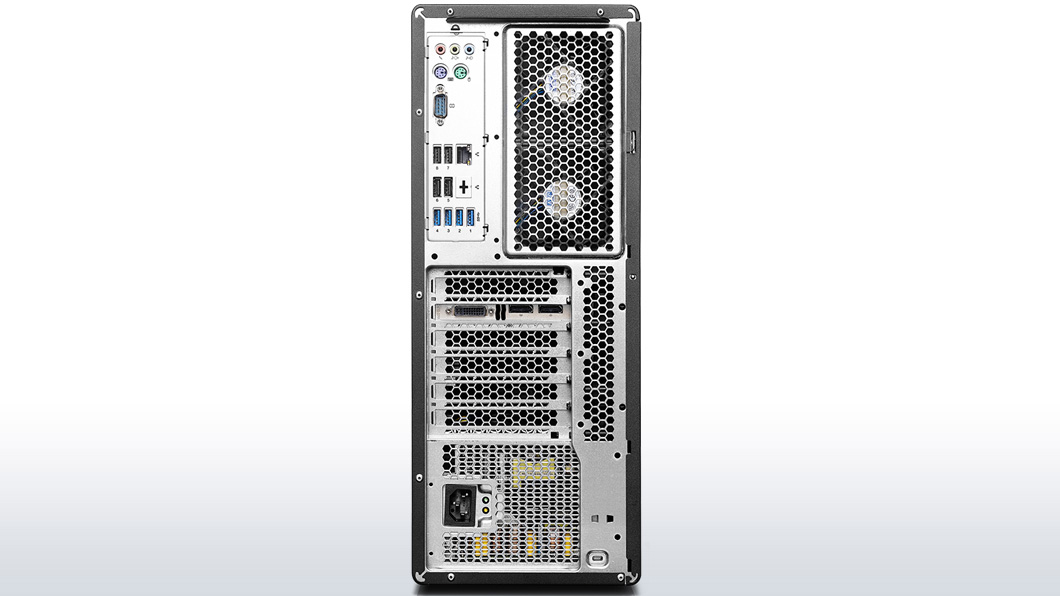 Lenovo ThinkStation P700 Intel Xeon E5 v3 E5-2630V3 8 GB DDR4-SDRAM 256 GB SSD Windows 7 Professional Tower Workstation Black image 2