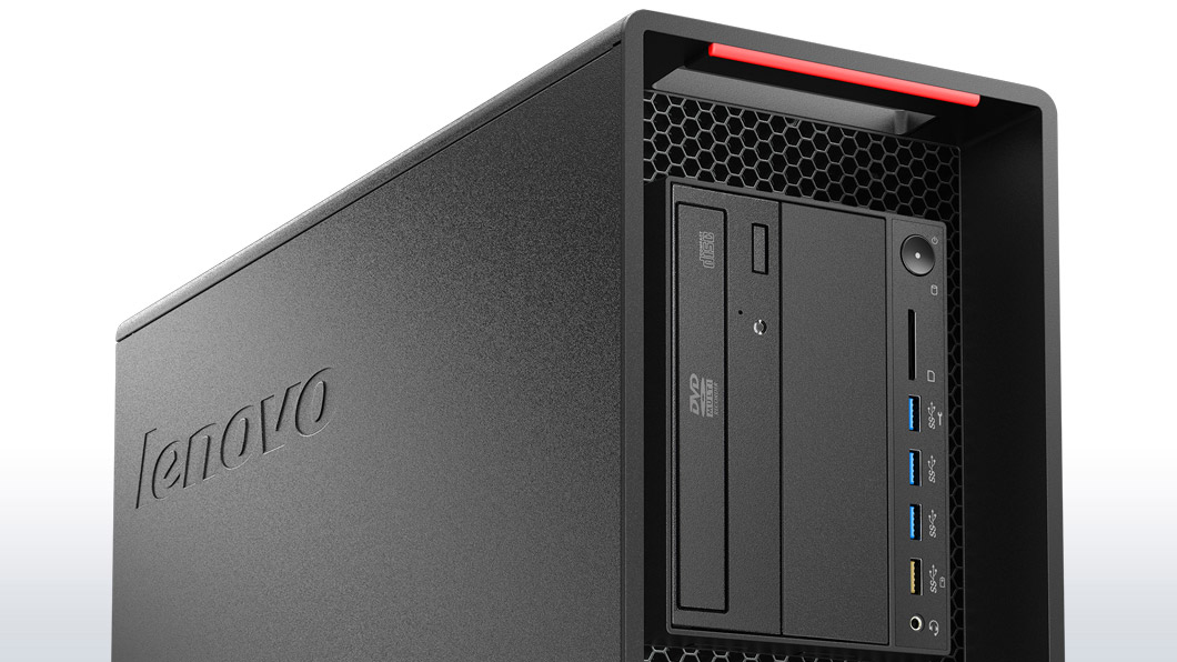 Lenovo ThinkStation P700 Intel Xeon E5 v3 E5-2630V3 8 GB DDR4-SDRAM 256 GB SSD Windows 7 Professional Tower Workstation Black image 6